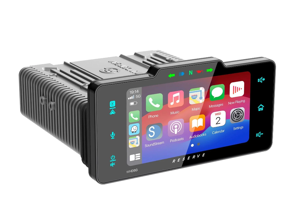 Soundstream WHD.SG radio met Apple CarPlay voor Harley Street Glide 1998-2013