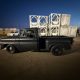 1965 Chevrolet C10 pickup delivered at the port in New York